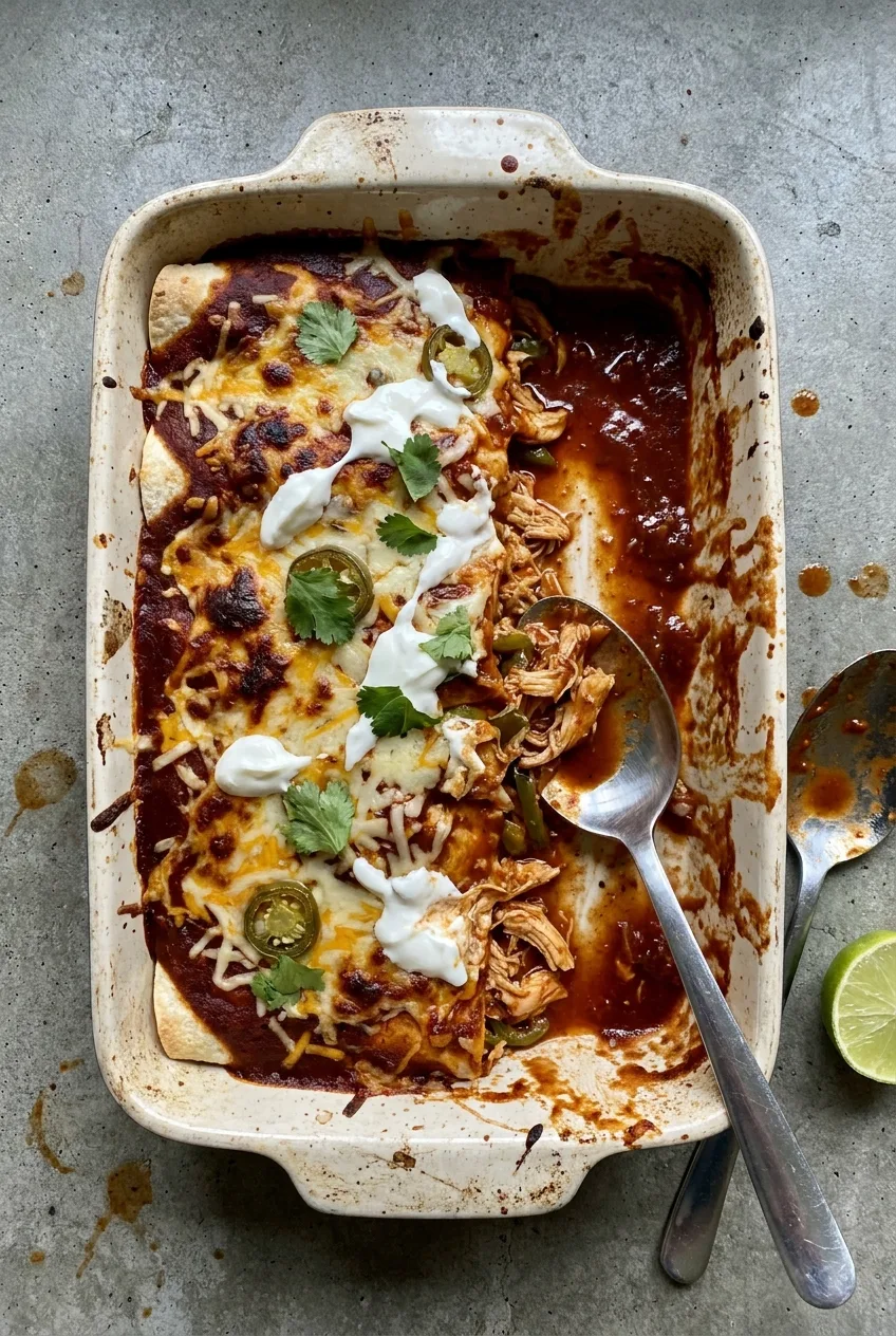 Hairy Bikers Chicken Enchiladas Recipe