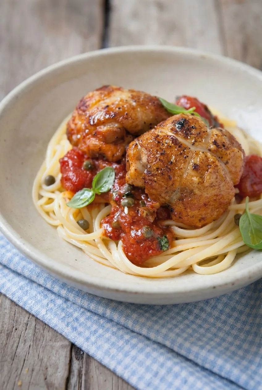 Hairy Bikers Chicken Puttanesca Recipe