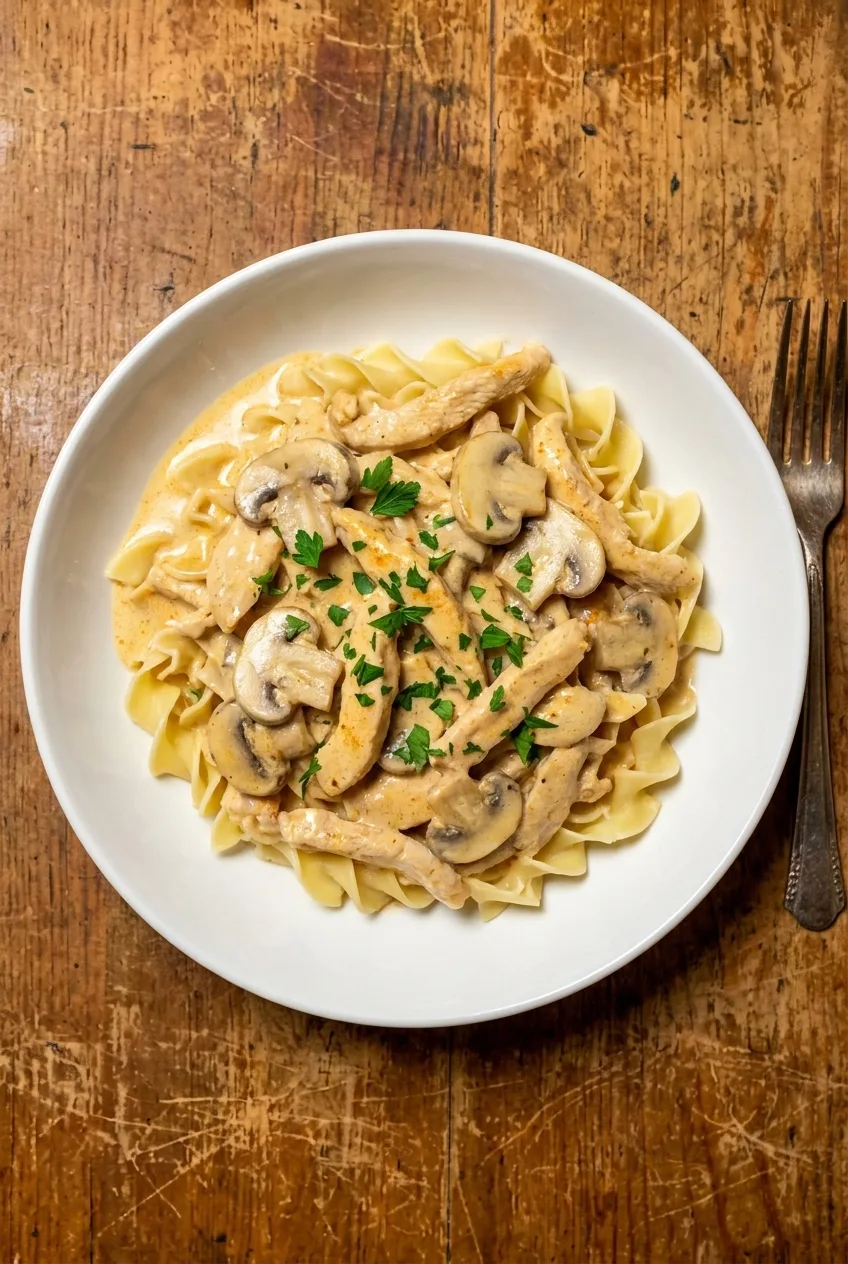 Hairy Bikers Chicken Stroganoff