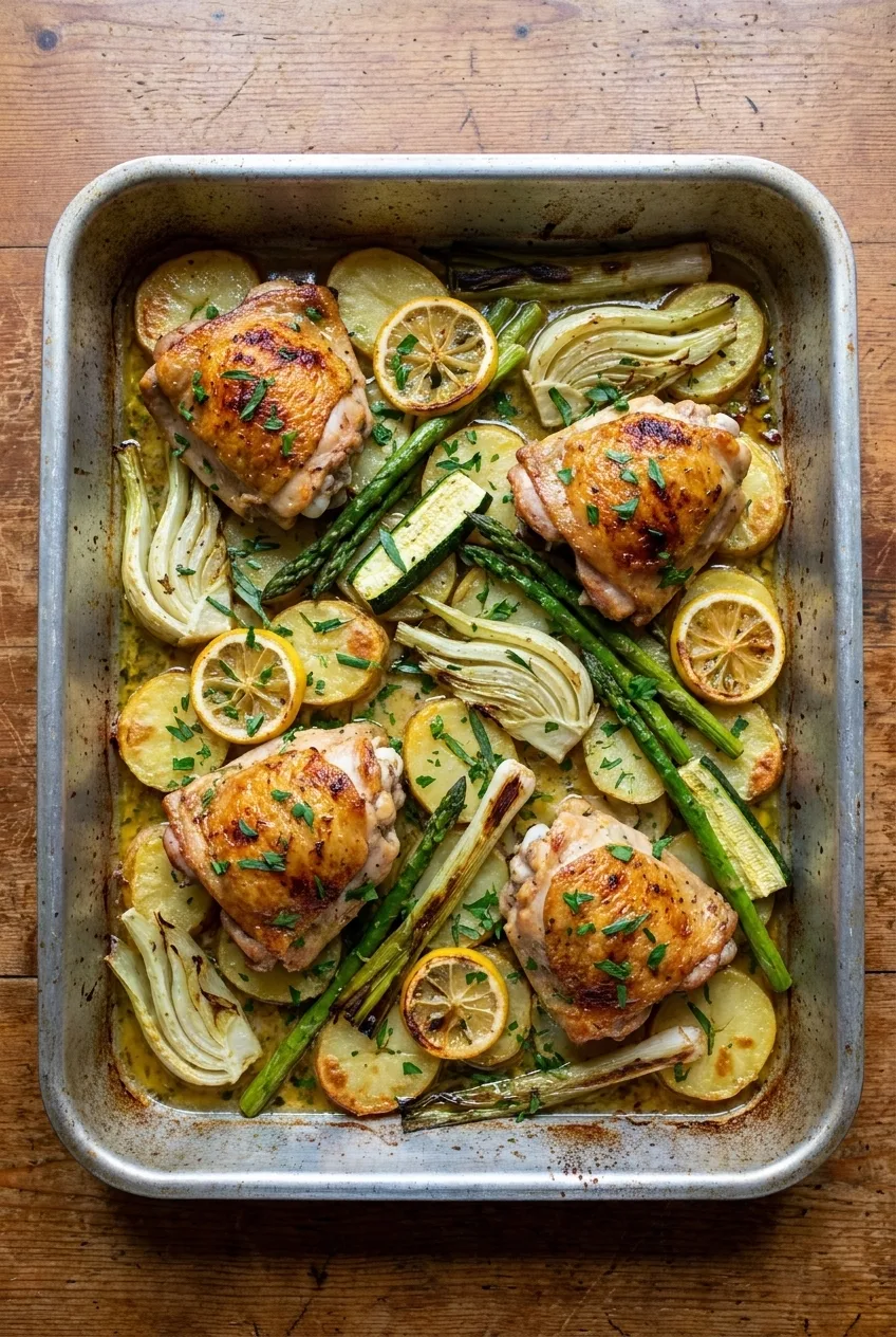 Hairy Bikers Chicken Tray Bake