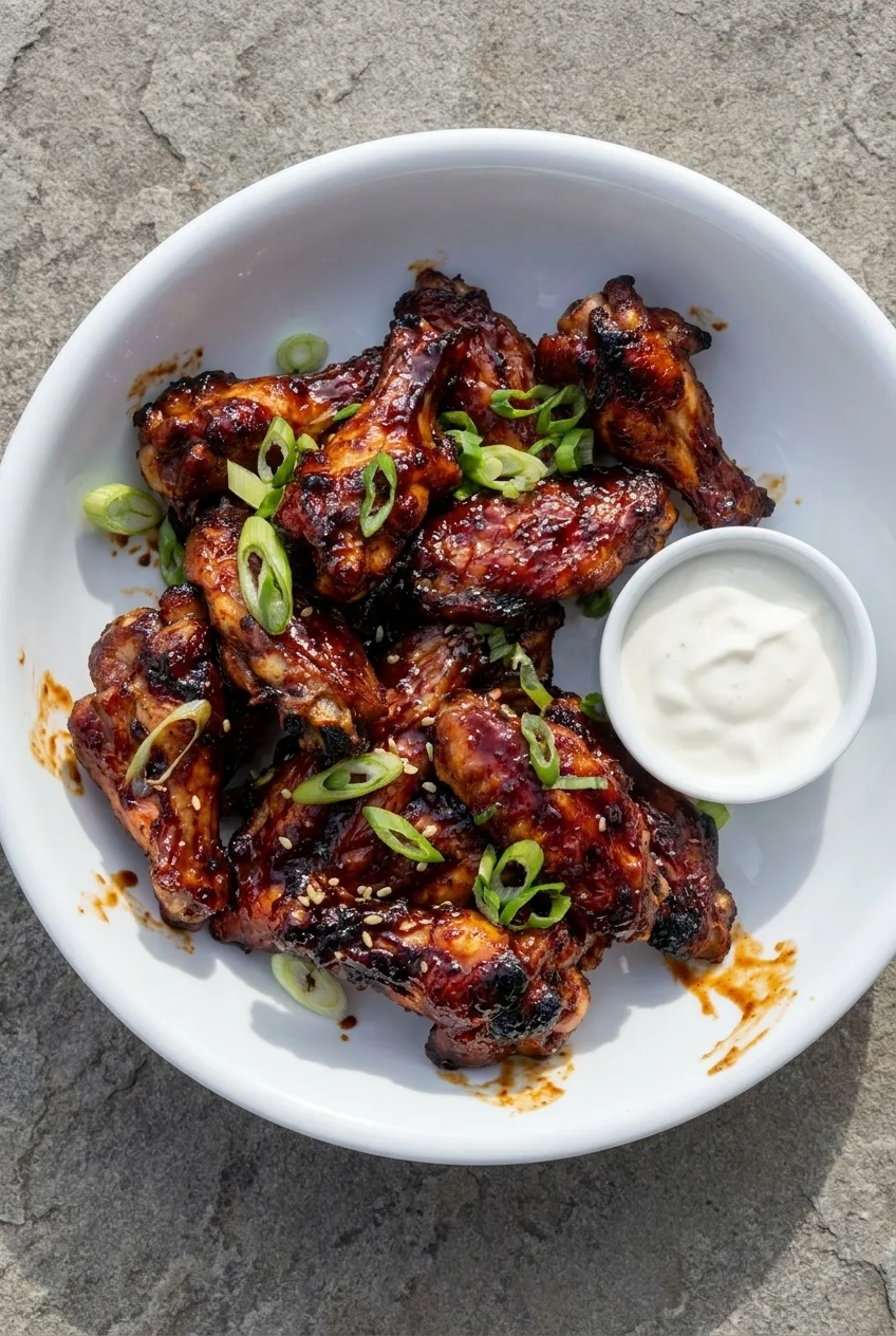 Hairy Bikers Sticky Chicken Wings Recipe