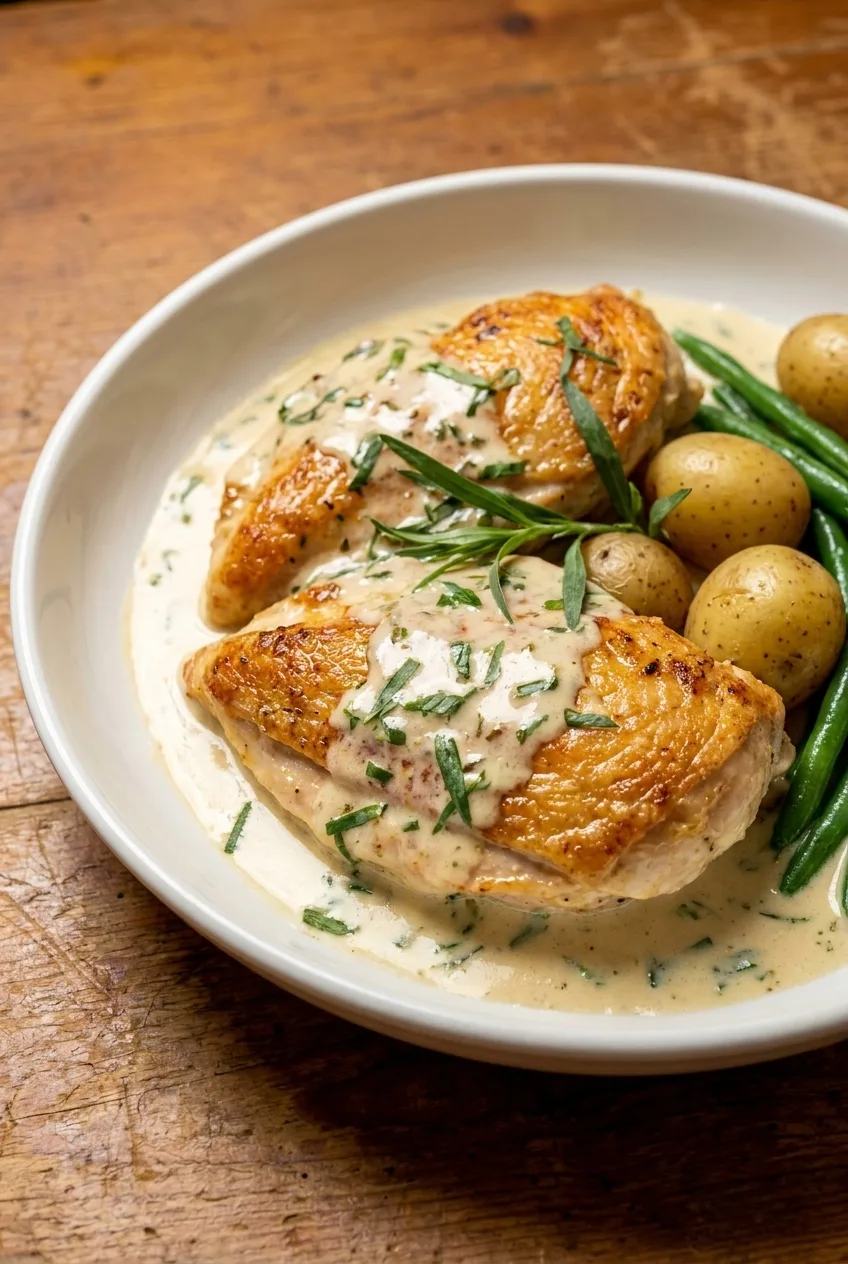 Hairy Bikers Tarragon Chicken