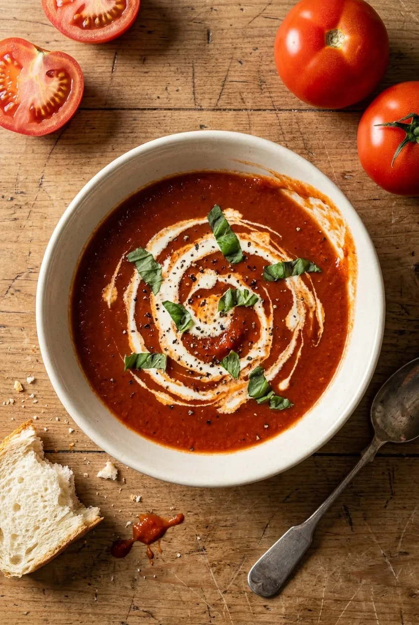 Hairy Bikers Tomato Soup with Fresh Tomatoes