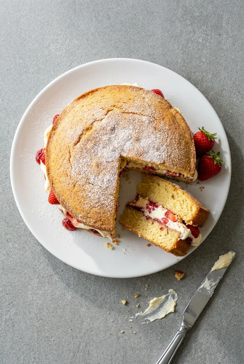 Hairy Bikers Victoria Sponge Cake Recipe