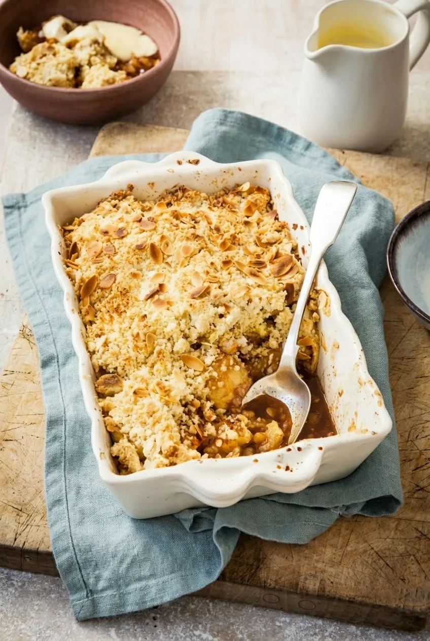 Hairy Bikers Apple Crumble