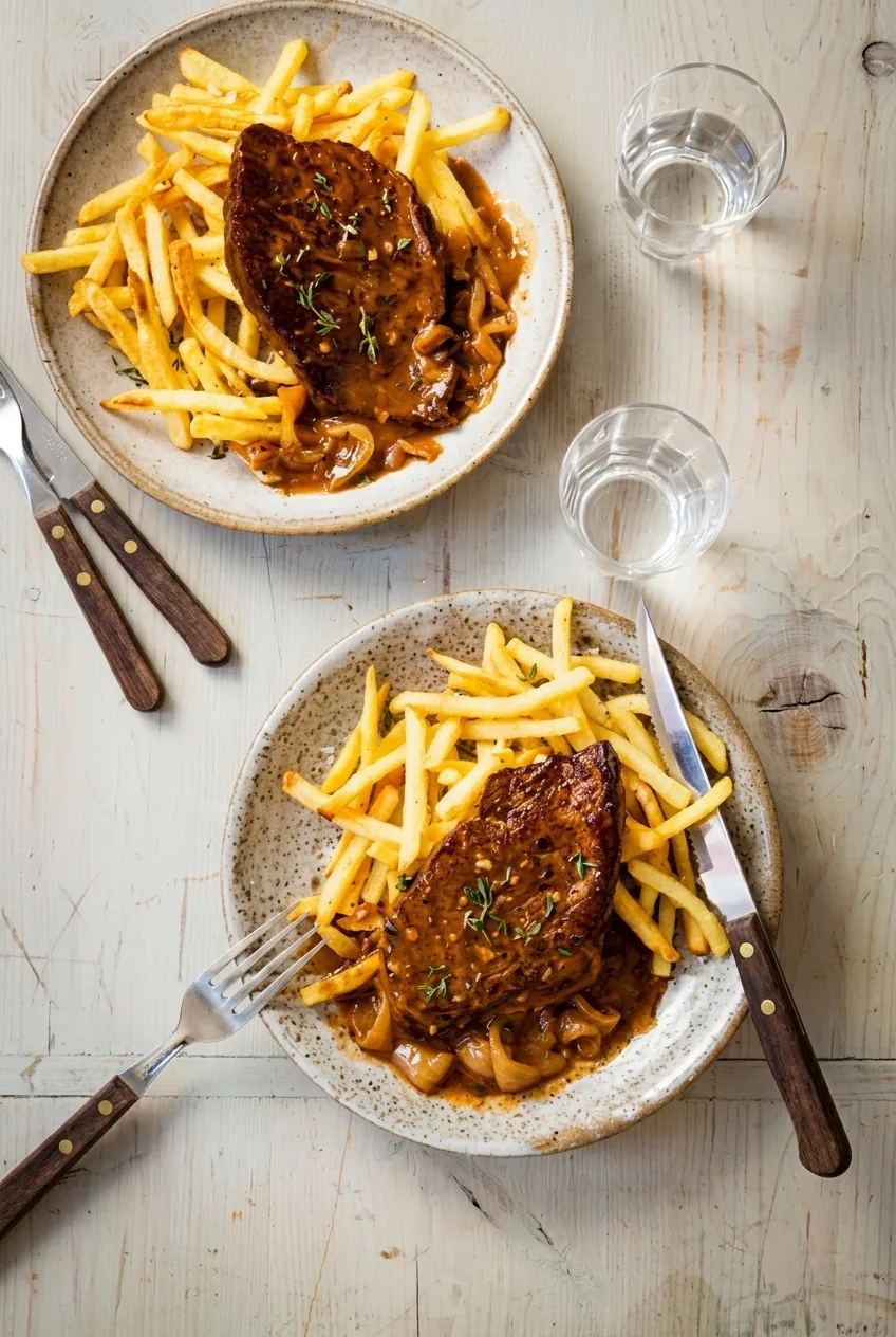 Hairy Bikers Braised Steak with Gravy