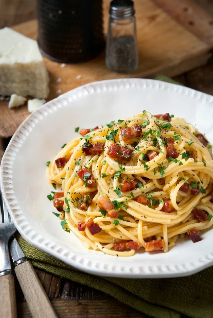 Hairy Bikers Spaghetti Carbonara