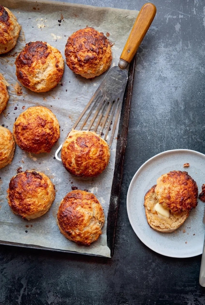 Hairy Bikers Cheese and Marmite Scones