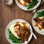 Hairy Bikers Braised Steak with Gravy Recipe