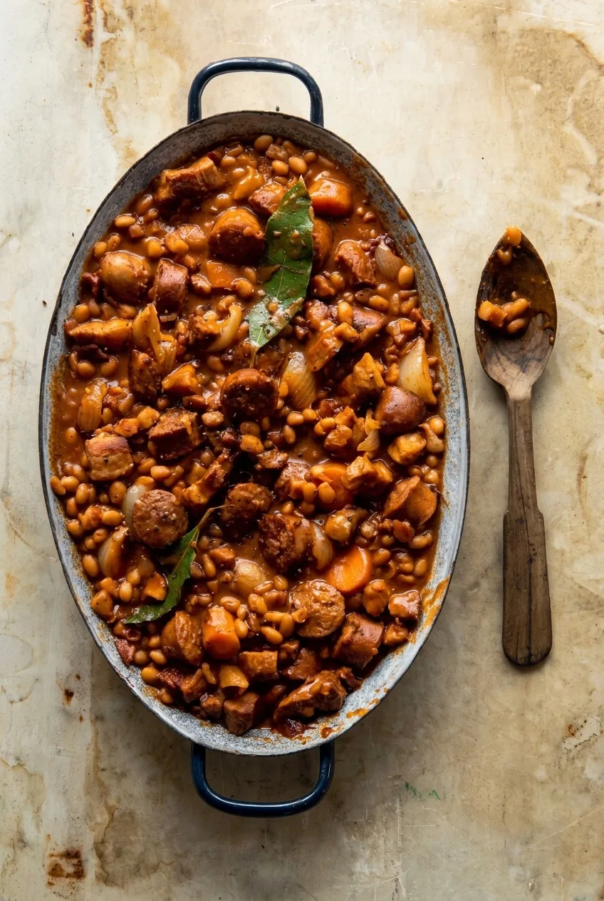 Hairy Bikers Pork and Bean Casserole