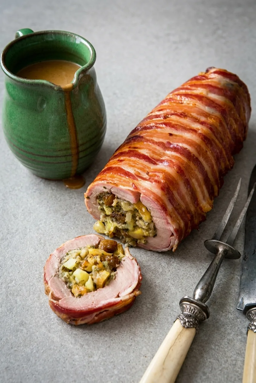 Hairy Bikers Stuffed Pork Fillet Recipe