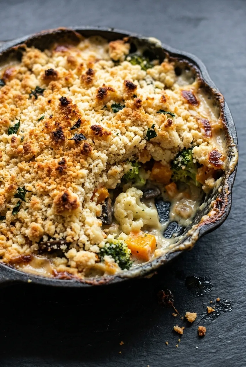 Hairy Bikers Vegetable Crumble
