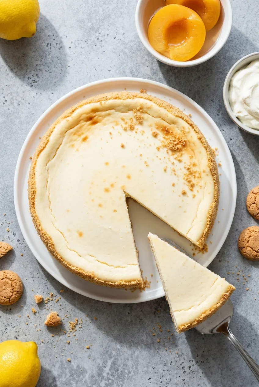 Hairy Bikers Baked Cheesecake Recipe