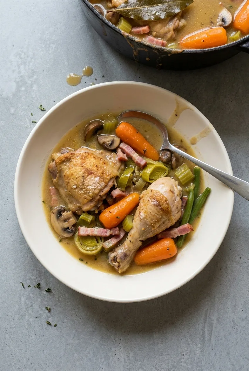 Hairy Bikers Chicken Cider Casserole