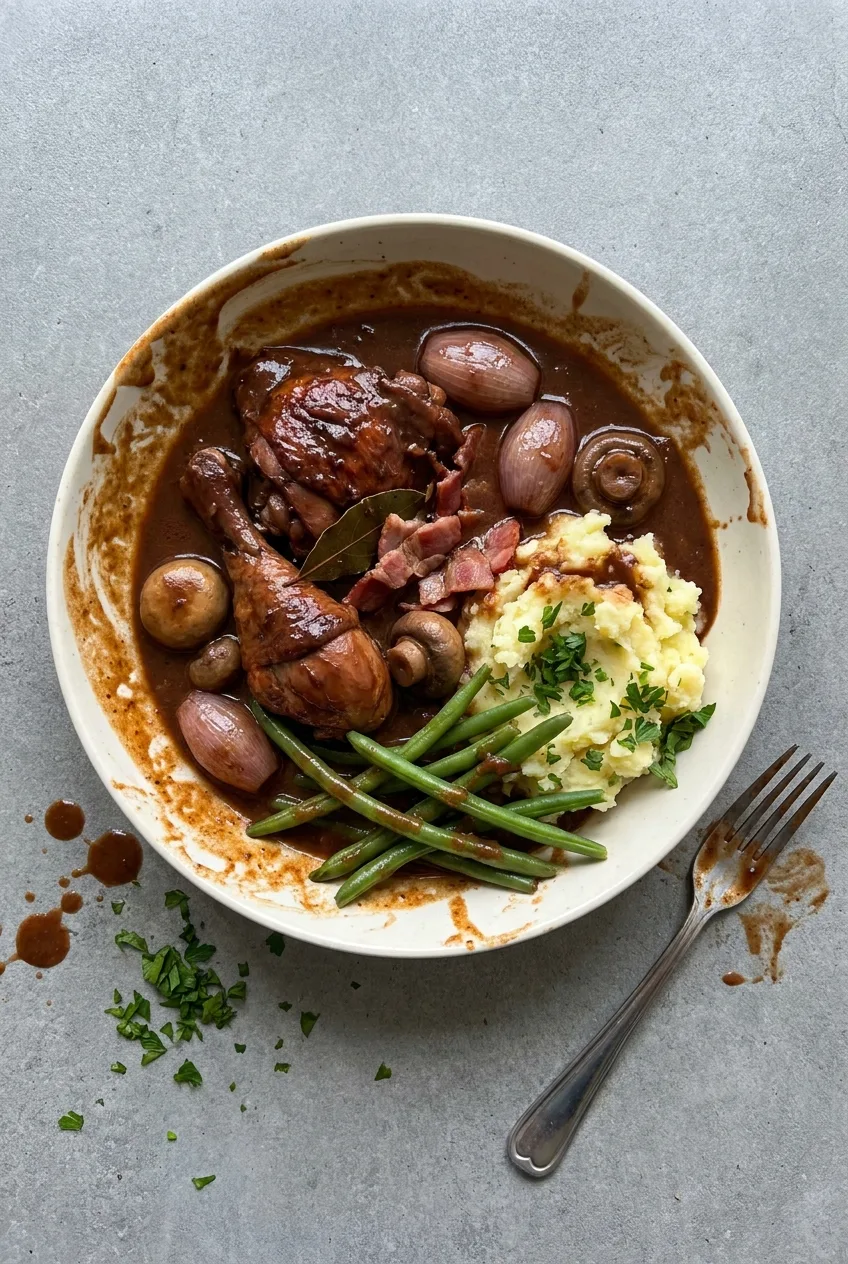 Hairy Bikers Coq au Vin Recipe