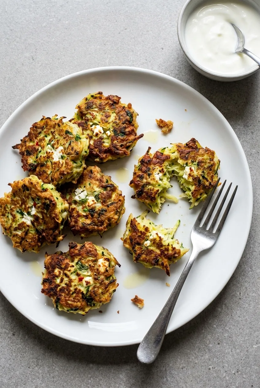 Hairy Bikers Courgette Fritters Recipe