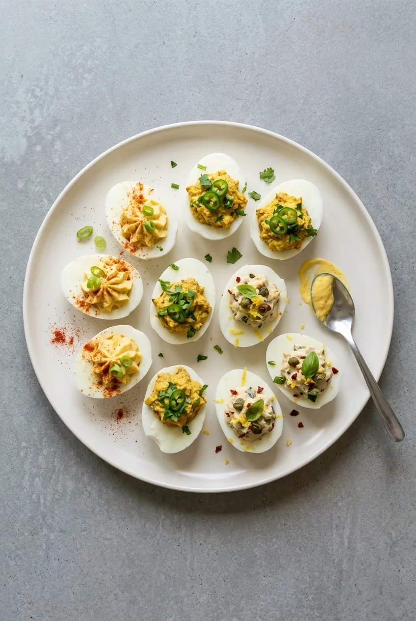 Hairy Bikers Devilled Eggs Recipe