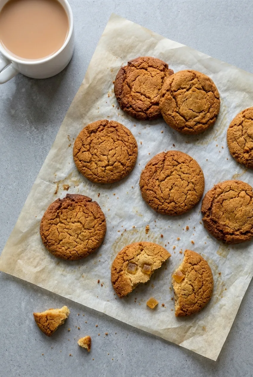 Hairy Bikers Ginger Biscuits