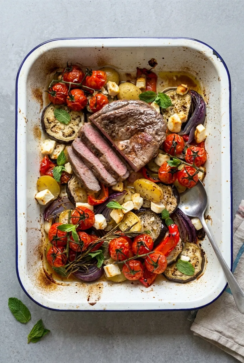 Hairy Bikers Lamb Tray Bake