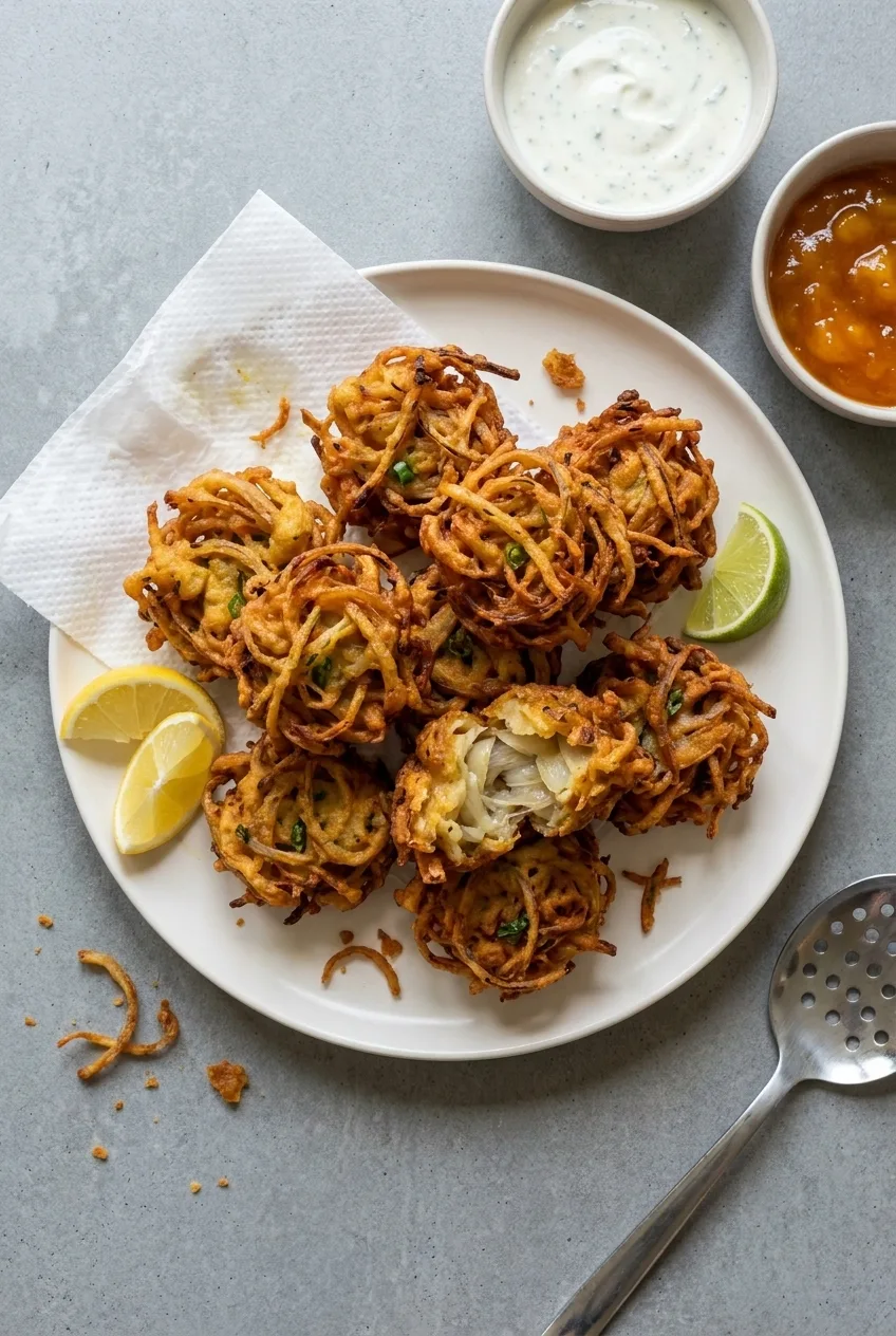 Hairy Bikers Onion Bhaji Recipe
