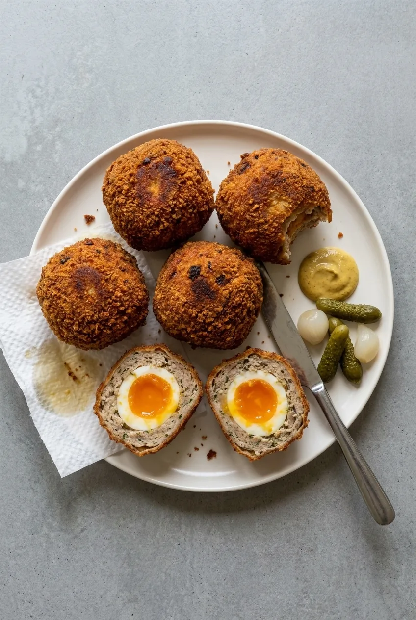 Hairy Bikers Scotch Eggs Recipe