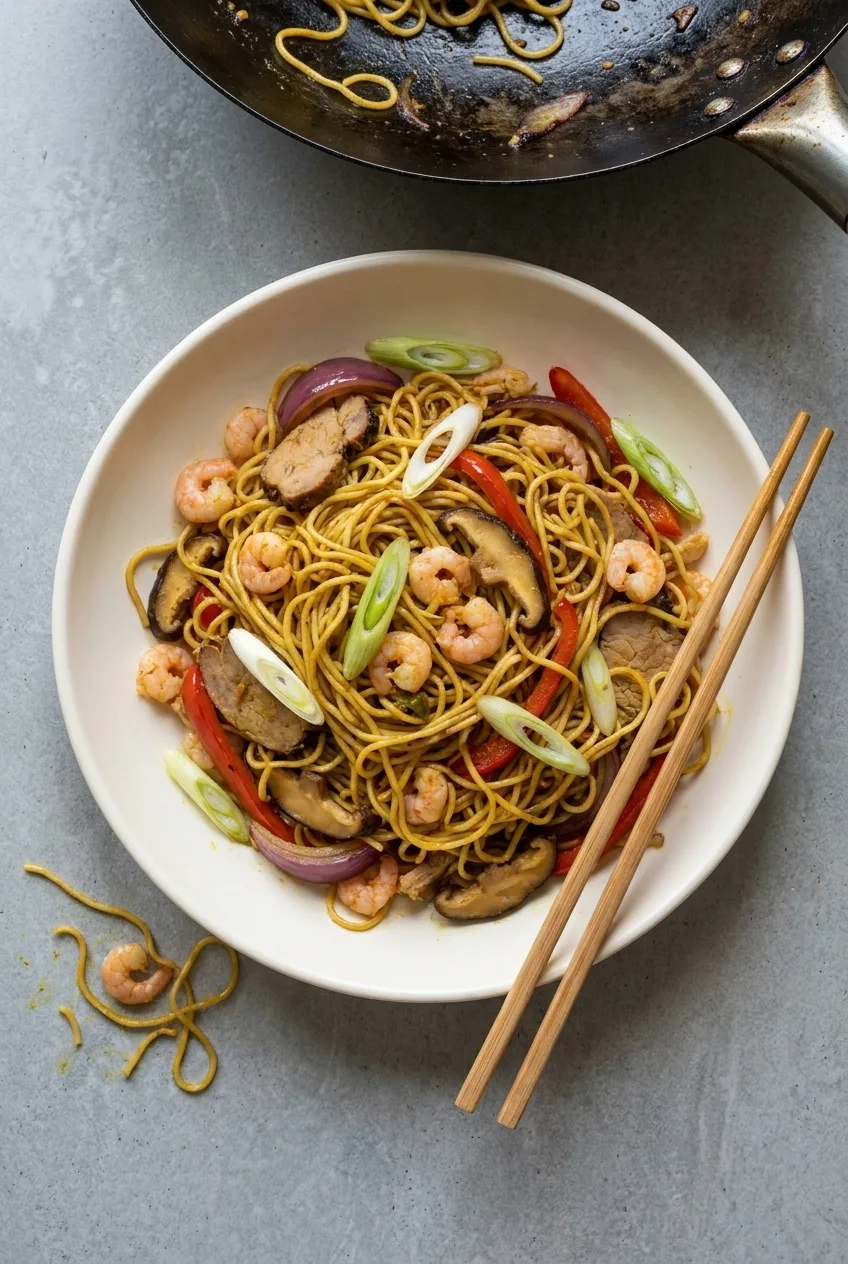 Hairy Bikers Singapore Noodles