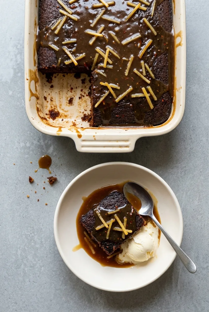 Hairy Bikers Sticky Ginger Pudding