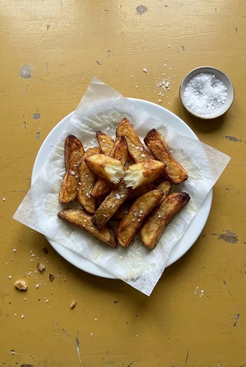 Hairy Bikers Chips (Triple-Cooked)
