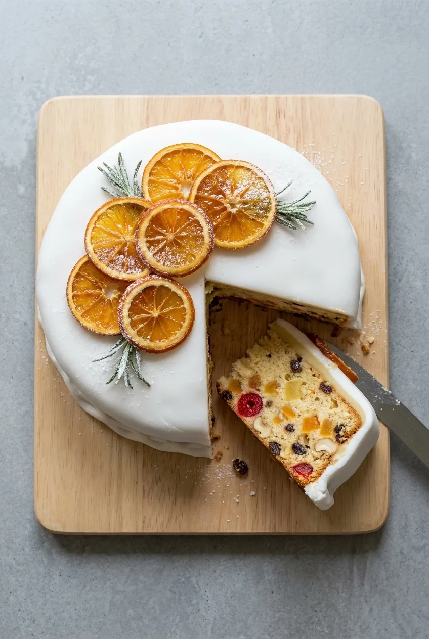 Hairy Bikers Christmas Cake