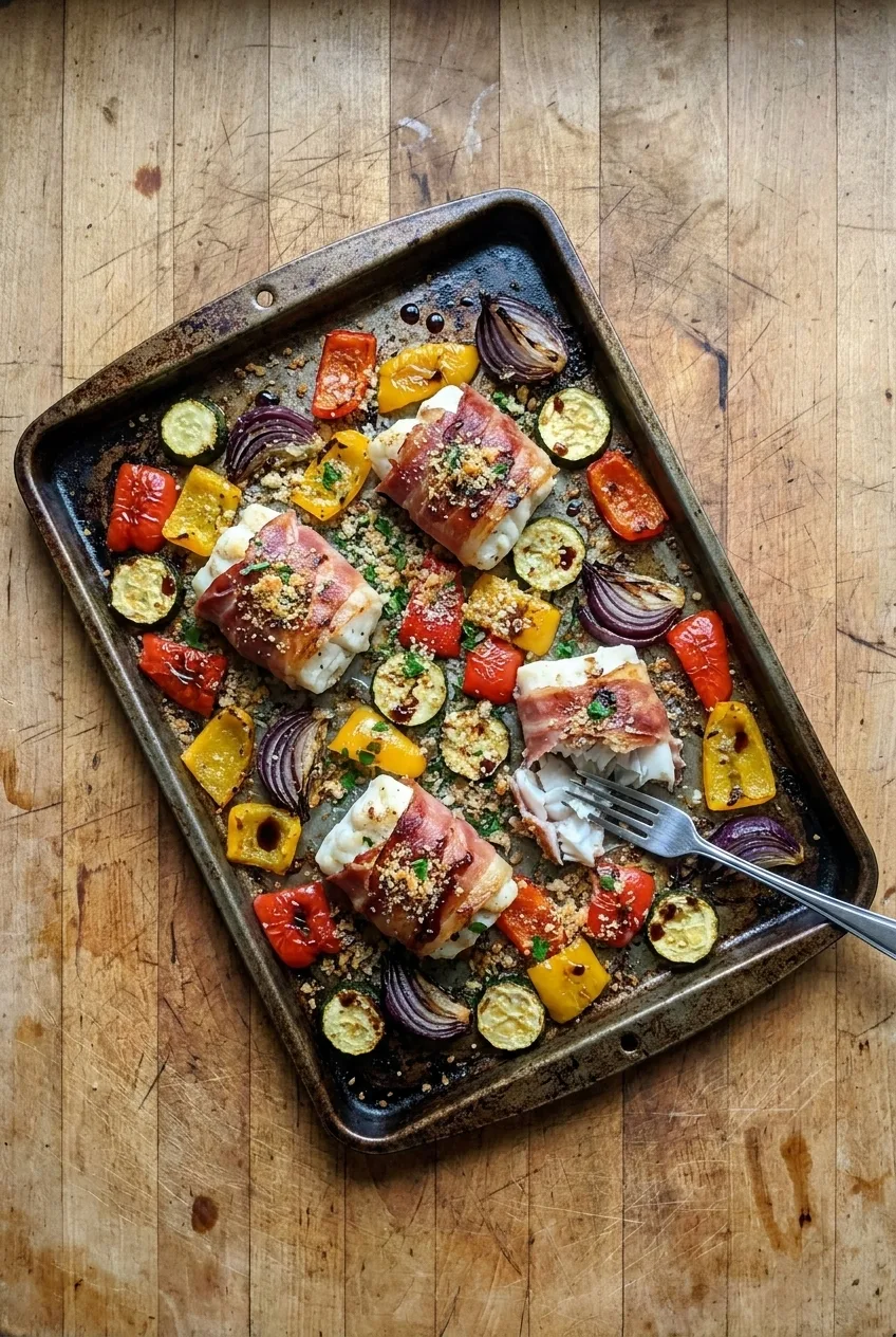 Hairy Bikers Cod Wrapped in Parma Ham Recipe