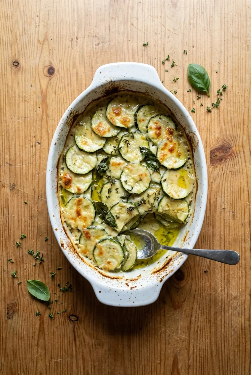 Hairy Bikers Courgette Gratin
