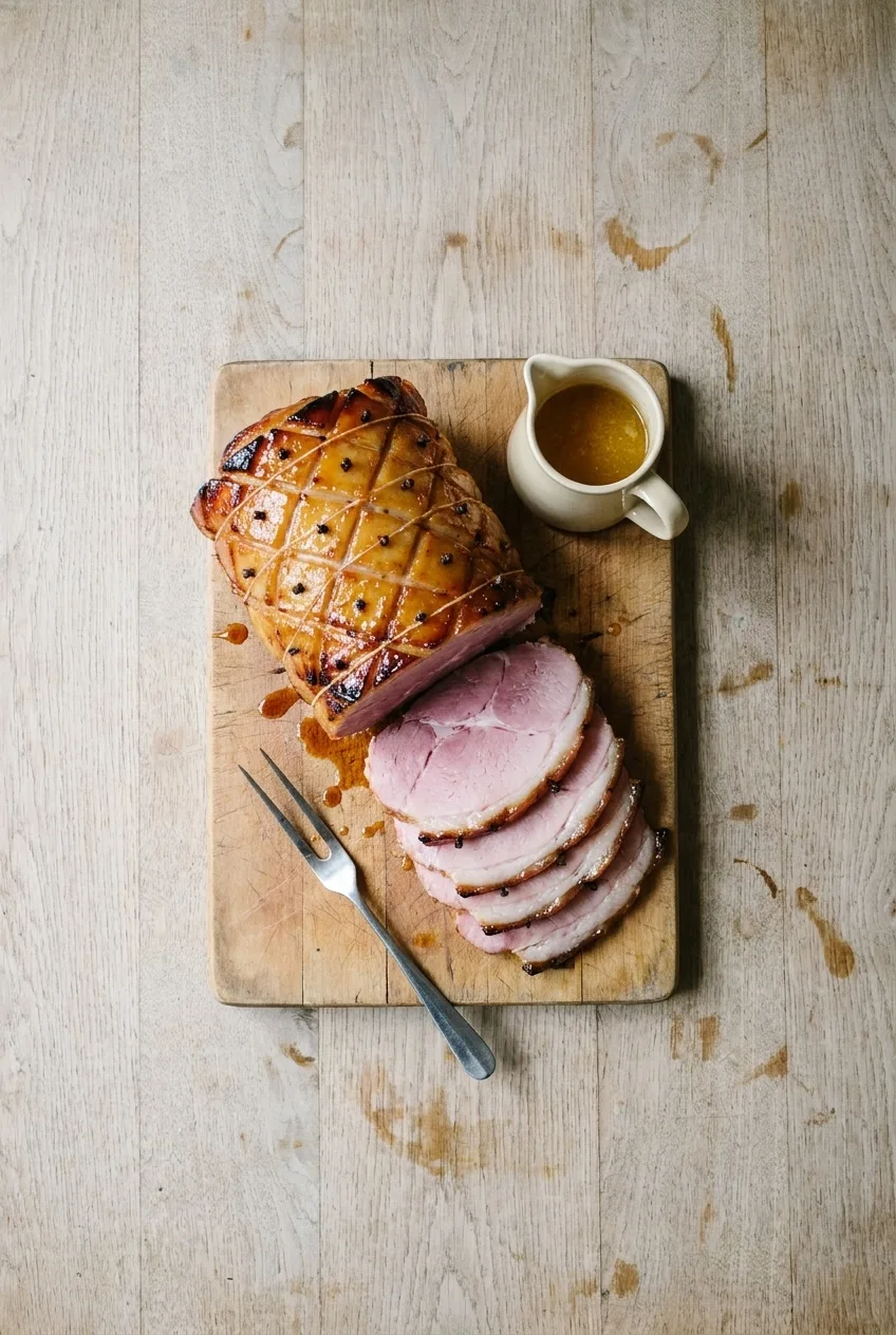 Hairy Bikers Honey and Mustard Gammon Recipe