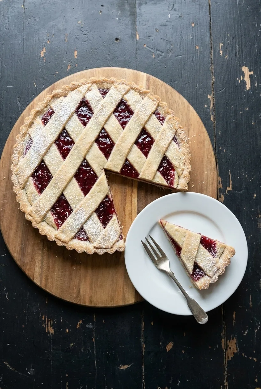 Hairy Bikers Linzer Torte