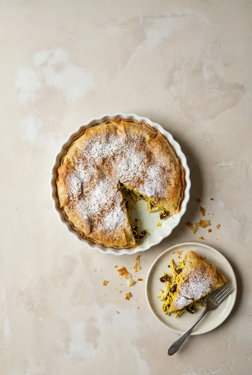 Hairy Bikers Moroccan Chicken Pie Recipe