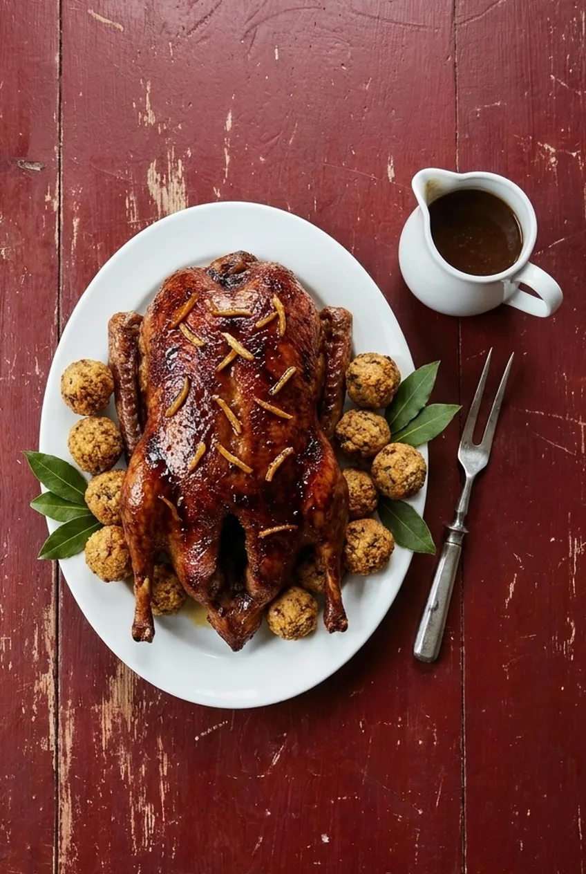 Hairy Bikers Roast Goose