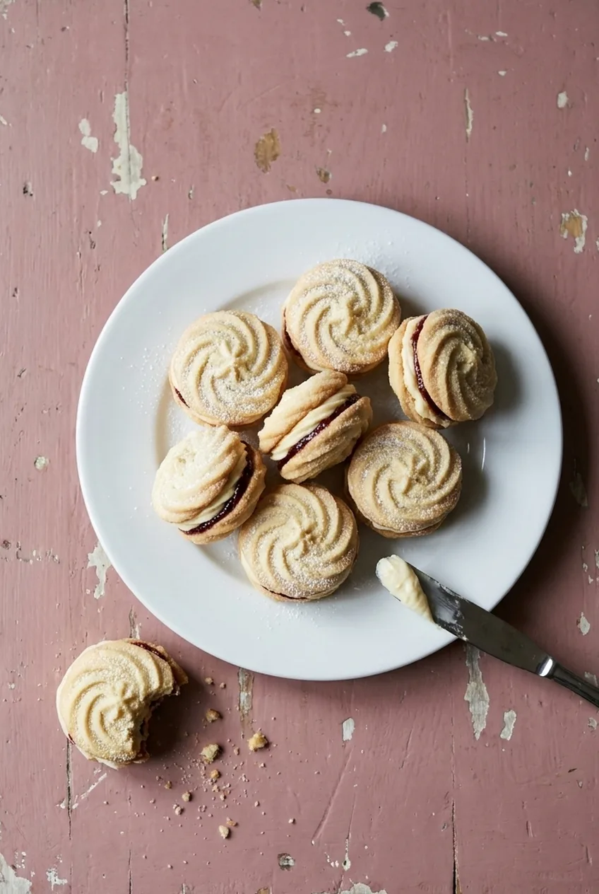 Hairy Bikers Viennese Whirls